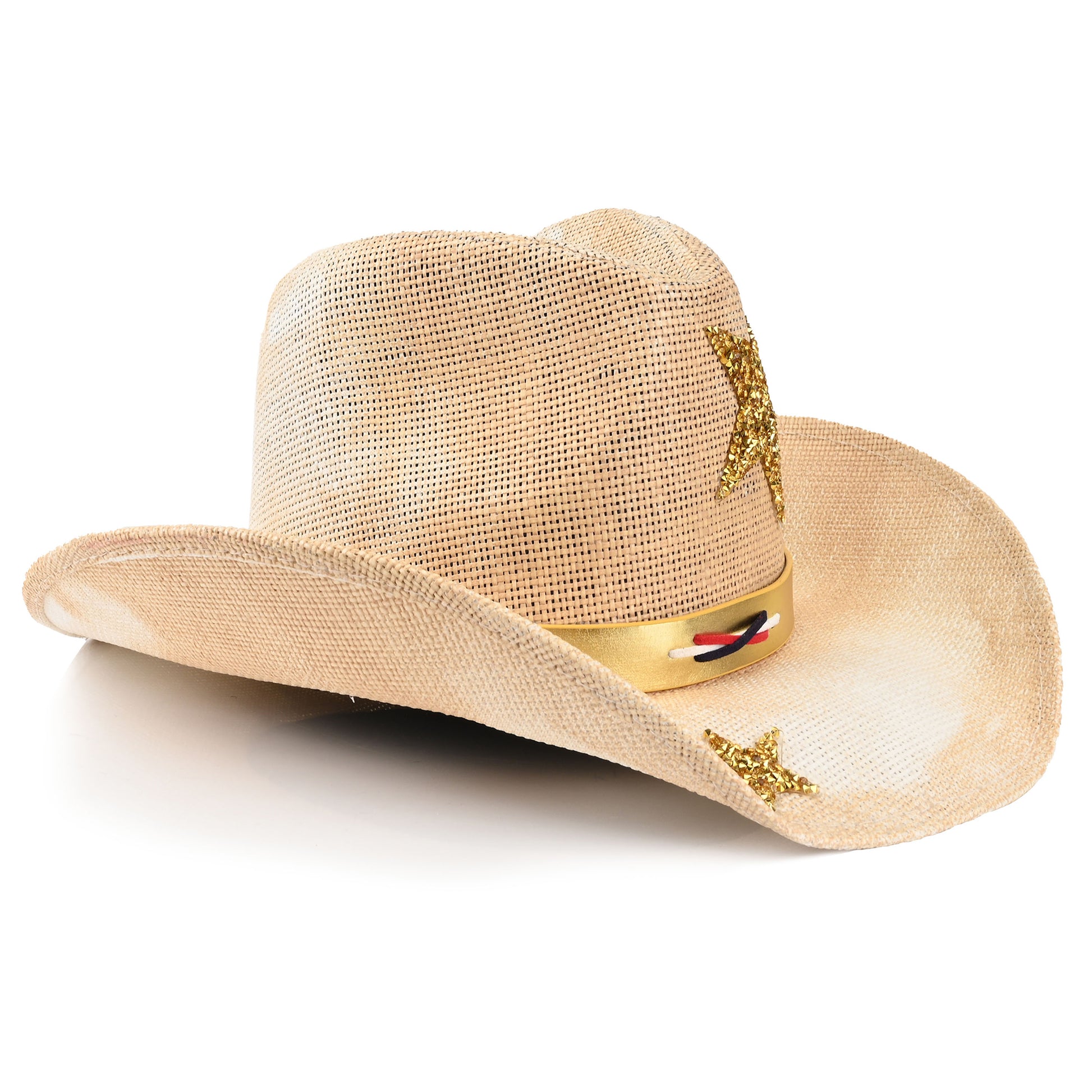 Sparkle Star | Men's & Women's Cowboy Hat Western Cowgirl Hat Straw Sun Hst - Foeran