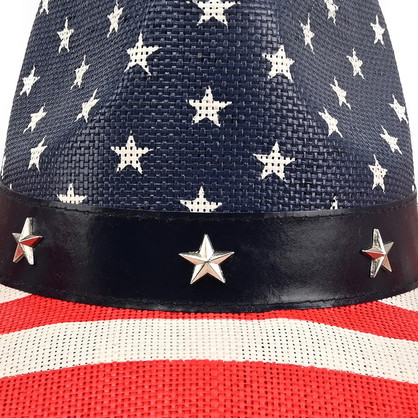 American Flag | Classic Men's & Women's Cowboy Hat Straw Cowgirl Hat - Foeran