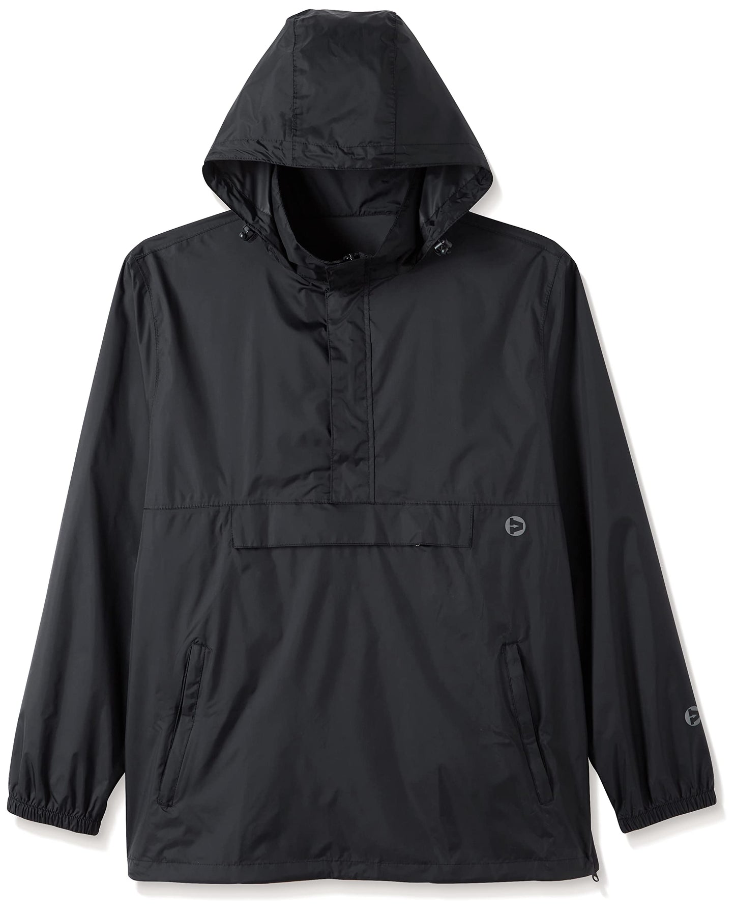 Packable Rain Jacket Men's Lightweight Waterproof Rain Shell Jacket Raincoat with Hood for Golf Cycling Windbreaker - Foeran